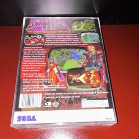 SEGA Shining Force III Sega Saturn Role Playing T-Teen NTSC-U/C Manual Included