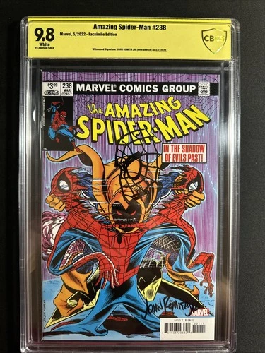 Amazing Spider-Man #238 2022 CBCS 9.8 SS Signed & Sketch John Romita Jr.  *S12
