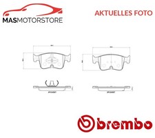 SATZ BREMSBELÄGE BREMSKLÖTZE VORNE BREMBO P 85 199 P FÜR SKODA SUPERB IV