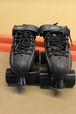 Pacer GTX 500 Quad Roller Skates Black Speed Derby Adult Size 8