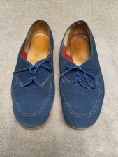 VINTAGE 1970s WOMENS BOWLING SHOES Size 8 Suede Unknown Brand
