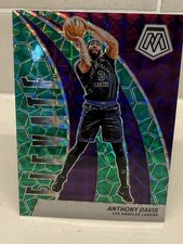 2023-24 Panini Mosaic - Elevate Anthony Davis #24 Green Mosaic Prizm