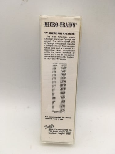 Accoppiatore stile Z Micro-Trains 14402 Santa Fe Tanker ATSF #100943 Z - Foto 10 di 10