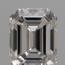 Loose Emerald Cut Color F/SI Grade 0.19 Ct GIA CERTIFIED Real Natural Diamond 900.63 per carat