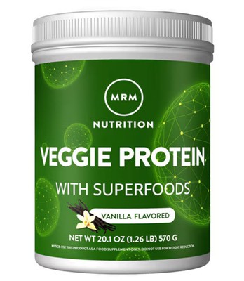 2 X MRM Nutrition Veggie Protein with Superfoods Vanilla -- 20.1 oz