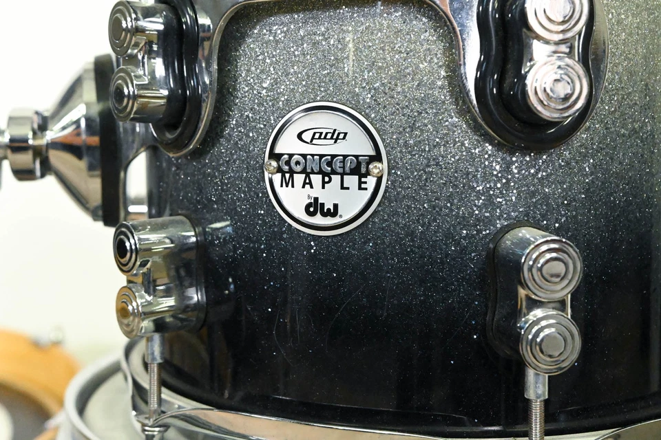 PDP Concept Maple 4 Piece Kit- Black Sparkle CG01TCM - Image 3 of 4