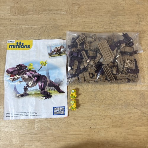 Mega Bloks Minions Dino Ride Building Set CPC51 Possibly Incomplete