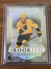 2025-26 Upper Deck Black Diamond- Matthew Wood Exquisite Collection Rookies /399