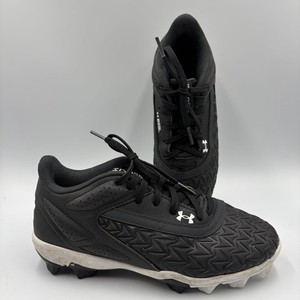 Under Armour Yard Football Turf Training Shoes Cleats Black White size 3.5 Y Under Armour Yard Turf Shoes - True Officials main image 3