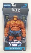 2019 Hasbro 7 Marvel Legends Fantastic Four Super Skrull BAF Thing Figure NIB