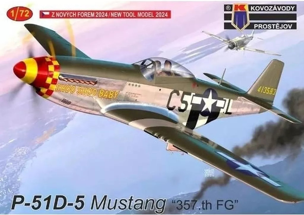 1/72 P-51D-5 Mustang “357Th Fighter Group” Kpm0439 Plastic
