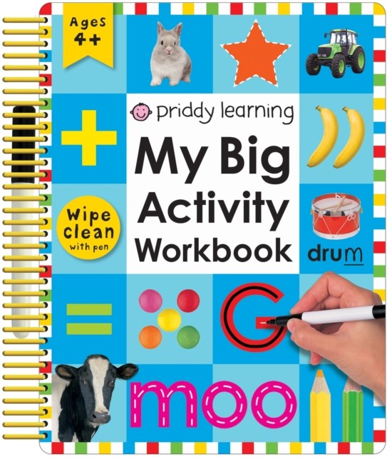 My Big Activity Workbook by Priddy Books (Spiral bound)