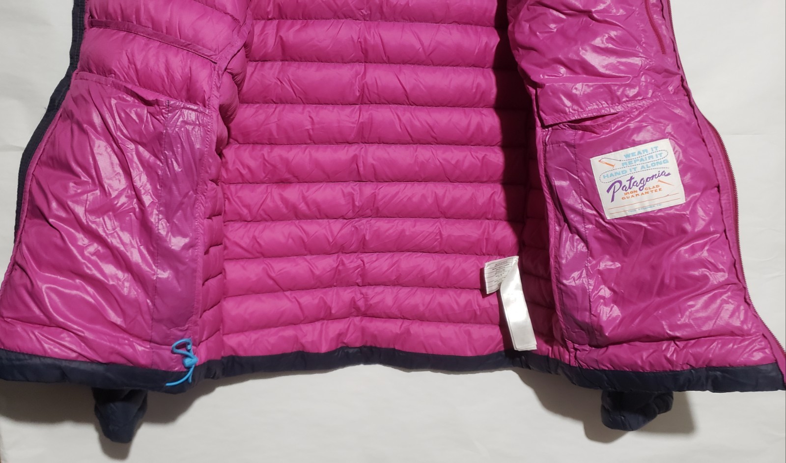 Patagonia NetPlus Shells Down / Light weight  Blu… - image 11