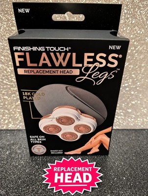 Finishing Touch Flawless Legs Replacement Head for Women 18K Gold Plated Shaver