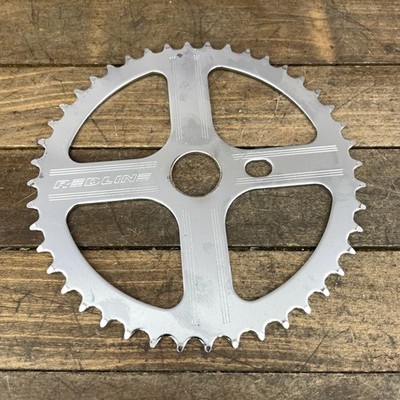 Vintage Redline 44T BMX Chainring Flite Sprocket 1990s Steel Old