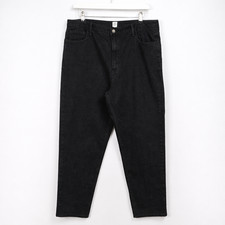 La Redoute - Black Straight Leg Jeans - Size EU 48 | UK 18 - Classic Denim