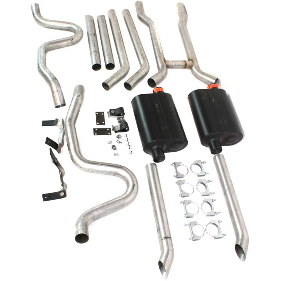 17119 Flowmaster Exhaust System for Chevy Olds Cutlass Coupe Sedan LeMans Buick Foto 2 de 4