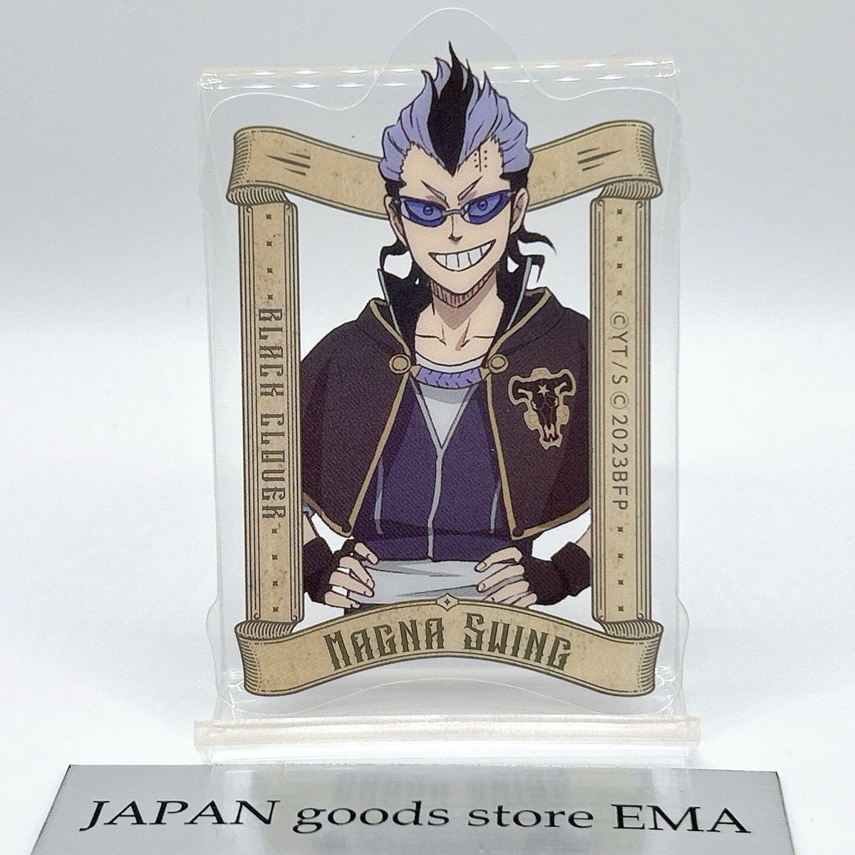 Black Clover Magna Swing Clear Card Japan Anime Manga Shonen Jump