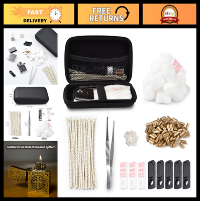 Vintage Lighter Repair Kit - Essential Tools & Accessories for Fluid &  Petrol Li