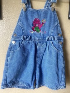 Barney Overalls | eBay