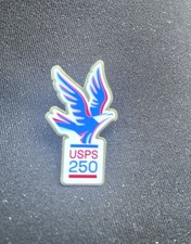 USPS United States Postal Service 250th Anniversary Lapel Pin Badge Made In USA