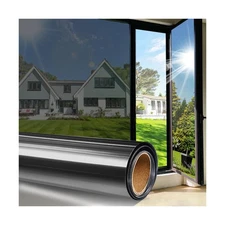 Window Tint for Home Window Privacy Film See Out Not in,Heat Block 95% UV One...