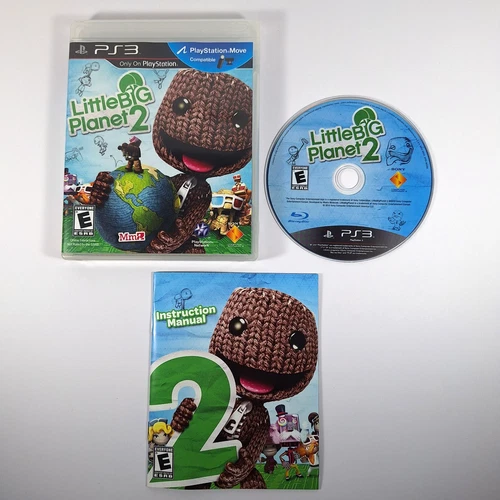 LittleBigPlanet 2 for Sony PlayStation 3 PS3 Complete with Manual CIB