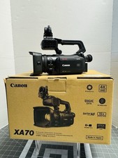 Canon XA70 UHD 4K Camcorder with Dual-Pixel Autofocus - Barely Used Excellent