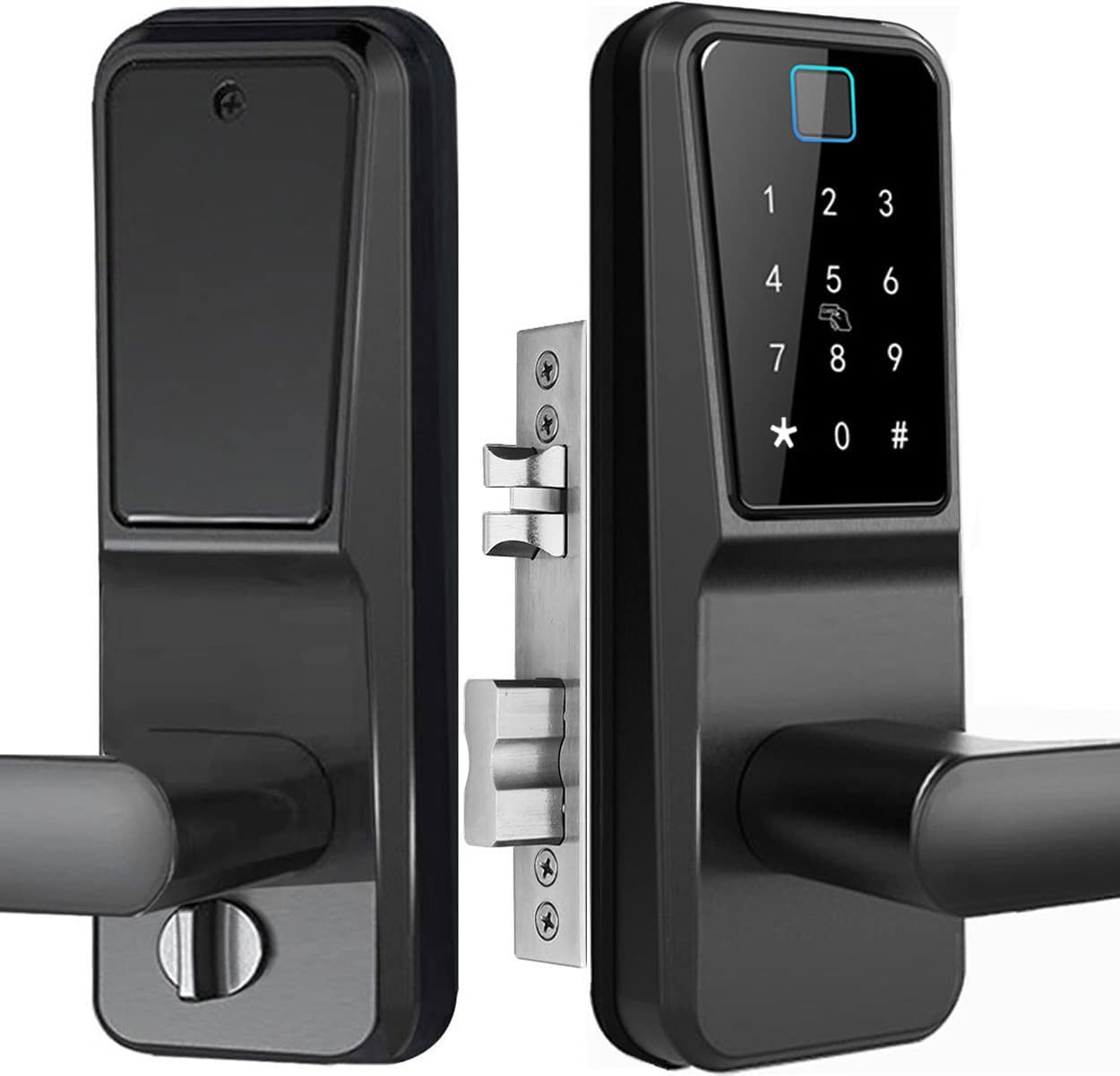 Smart Keyless Fingerprint Door Lock with Passcode & Keypad Entry  