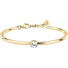 Bracciale donna gioielli Morellato linea Cerchi SAKM97 acciaio pvd oro rigido