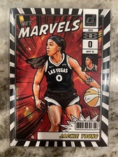 2025 #15 Jackie Young Panini Donruss WNBA Net Marvels Black Insert Aces