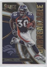 2020 Panini Select Unbreakable Silver Prizm Terrell Davis #U20 HOF 2k3