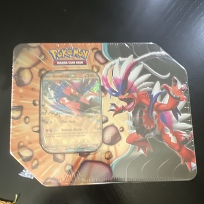 Pokmon Slashing Legends Tin Box Koraidon ex Promo Card & Booster Packs |  eBay