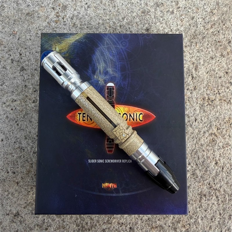 NAWYA Doctor Who 10th Metal LED Sonic Screwdriver 50th Anniversary