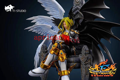 デジモン T1-STUDIO キュウビモン フィギュア T1 Studio Digimon Lucemon Statue Figure Model GK Resin Painted