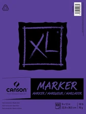 Canson XL Marker Paper Pad 9"X12" 100 Sheets