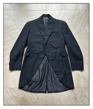 * Vintage France Nantes 1910's * Veste redingote costume Paris Queue pie 1920's