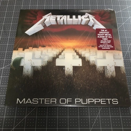 Metallica Master Of Puppets 2016 Blackened Press Sealed