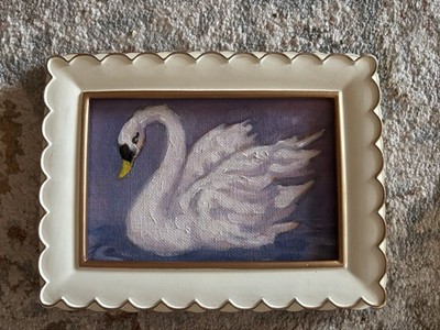 Original Oil Painting 6 x 8  Framed By Vincent Dominello
