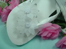 Wedding Shoes FLIP FLOPS Custom Made "Maja"