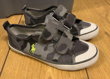 BNWOT Ralph Lauren Polo Designer shoes, Trainers, Pumps. Boys Junior Sz 1. NEW