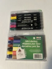 2 (6) packs of Marvy Uchida Fabric Markers 530-6A New in Package.