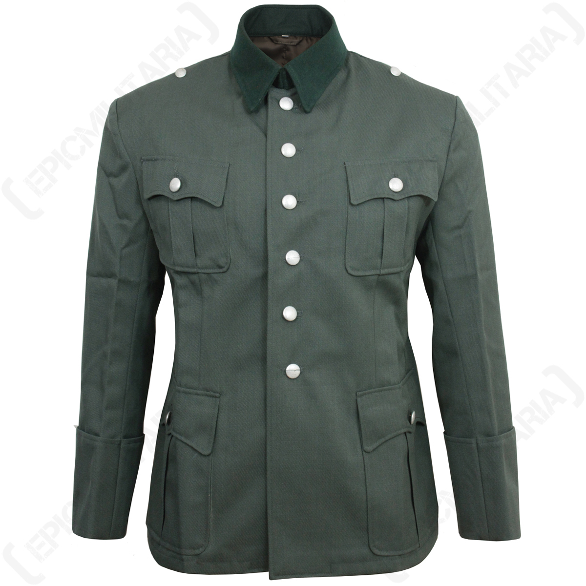 Re ARMY GABARDINE S-3BS NOTCHED LAPEL LO