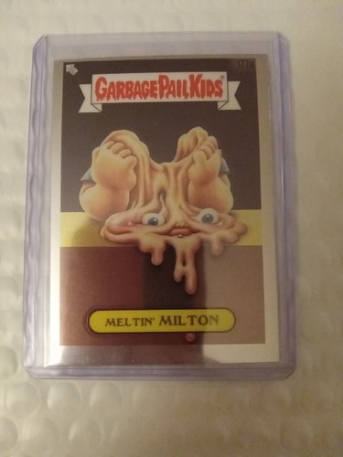 2022 Topps Chrome Garbage Pail Kids Series 5 Meltin' Milton #177a - Bild 4 von 5