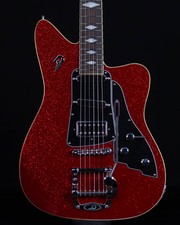 Duesenberg Paloma Electric Guitar, Red Sparkle