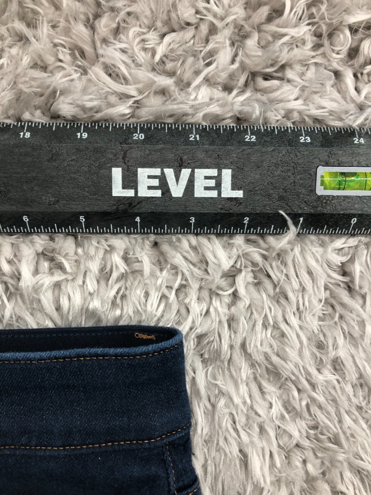 Chaps Skinny Jeans Plus Size 20W Womens High Rise Dark Wash Blue Denim