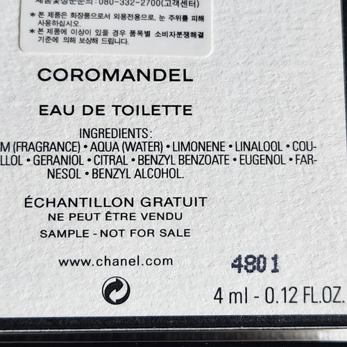 CHANEL Les Exclusifs EDT 4mlx4Bottles Discontinued Coromandel Gardenia No22 1932 - Picture 5 of 7