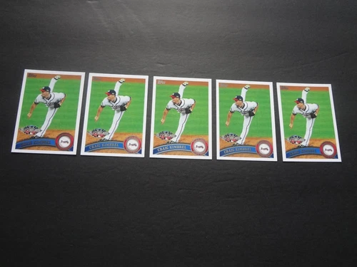 2011 Topps Update Craig Kimbrel Rookie Lot x5 US143 RC Baltimore Orioles