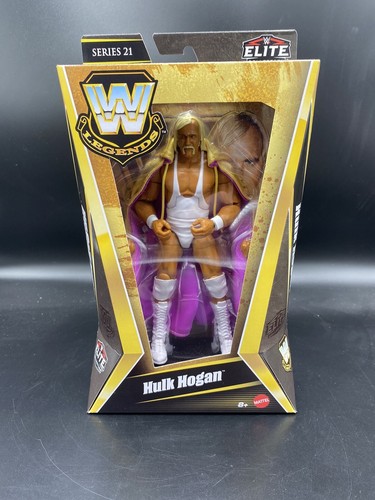 Mattel WWE Wrestling Elite Legends Hulk Hogan Serie 21 Actionfigur. Neu 🔥