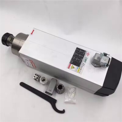 220V 7.5KW 10HP ER32 Spindle Motor Air Cooled 4pcs Bearings for CNC Engraving